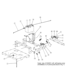 Part Location Diagram of 02000592 Cub Cadet Harness Assembly